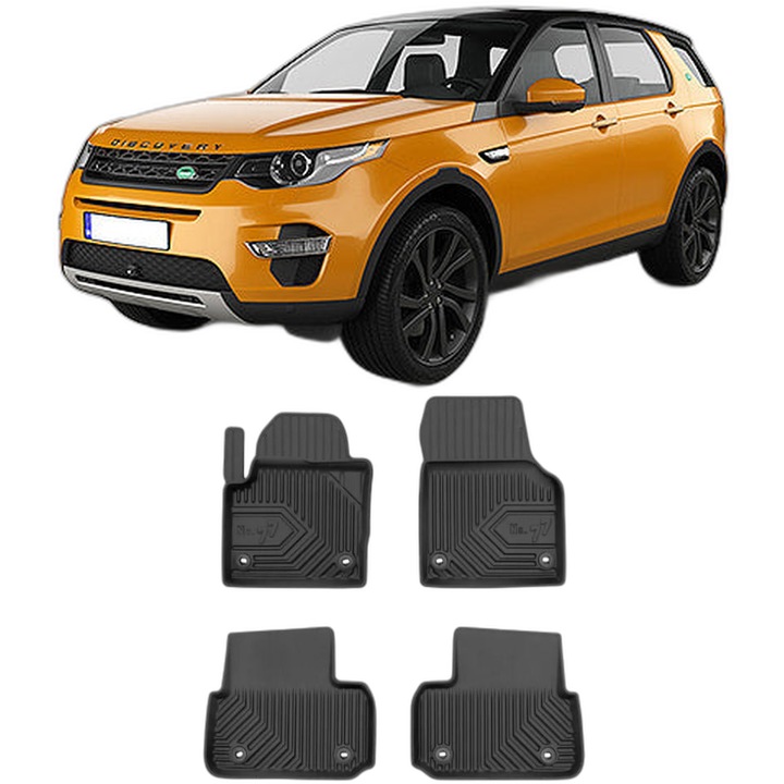 Set Covorase Auto Tip Tavita Land Rover Discovery Sport, din 01.2015 - Prezent, Caroserie Suv, compatibile cu autoturismul Land Rover Discovery Sport