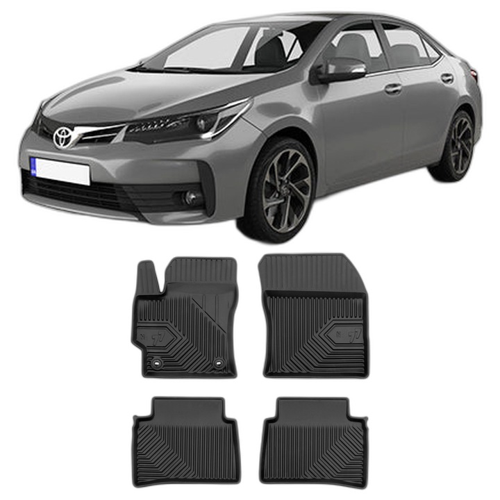 Set Covorase Auto Tip Tavita Toyota Corolla Xii E210, din 03.2019 - Prezent, Caroserie Sed, compatibile cu autoturismul Toyota Corolla Xii E210