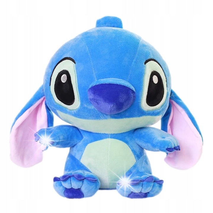 Плюшена играчка Лило и Стич, Уолт Дисни 55 см, синя, безопасен материал, за деца
