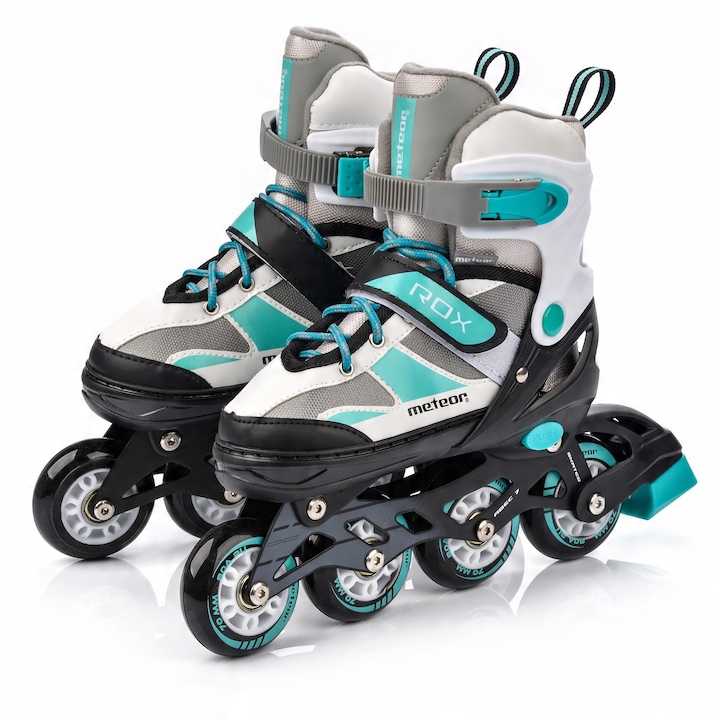 Meteor ROX S 30-33 görkorcsolya, alumínium, ABEC-7 csapágyak, 80A PU kerekek
