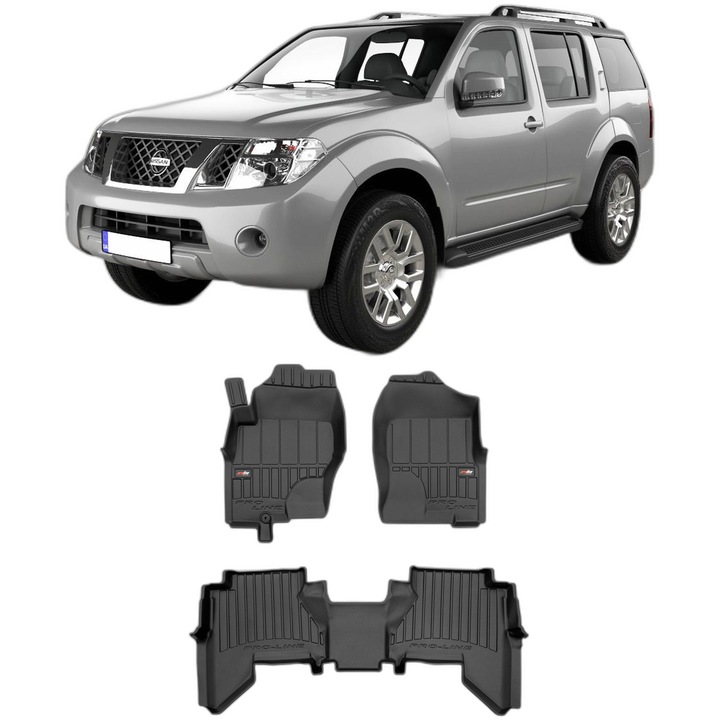 Set Covorase Auto Tip Tavita NissPathfinder, din 2005 - 2013, Caroserie Suv, compatibile cu autoturismul NissPathfinder