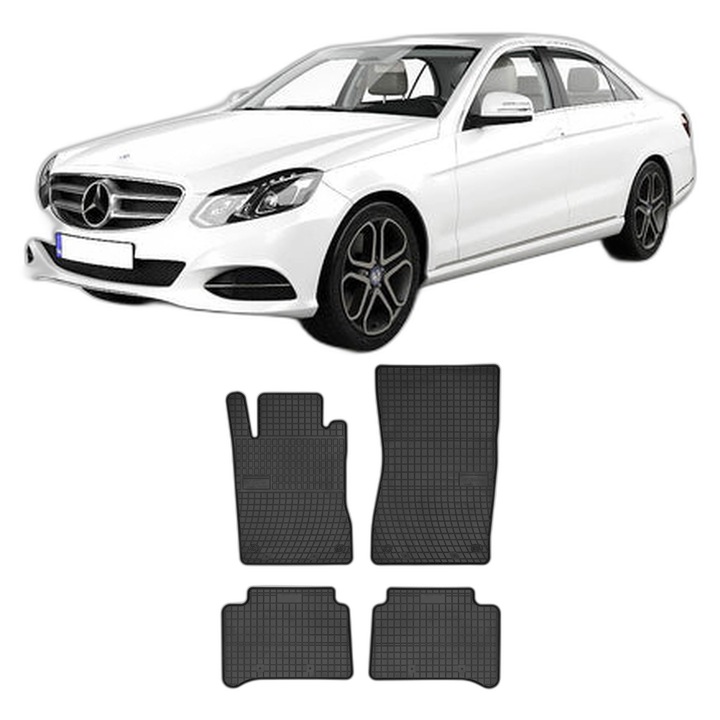 Set Covorase Auto Mercedes E-Class W211, din 2002 - 02.2009, Caroserie Sed, compatibile cu autoturismul Mercedes E-Class W211