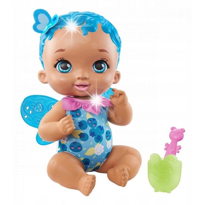 Baba kiegészítőkkel, My Garden Baby, 33cm, többszínű, készlet, 2 éves kortól