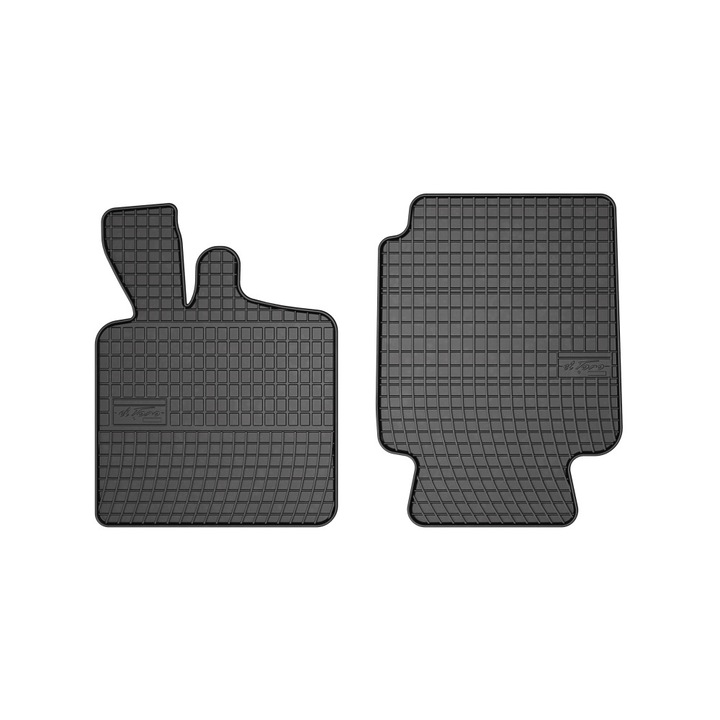 2 db-os gumiszőnyeg szett, kompatibilis a Smart ForTwo 1998-2007 modellekkel