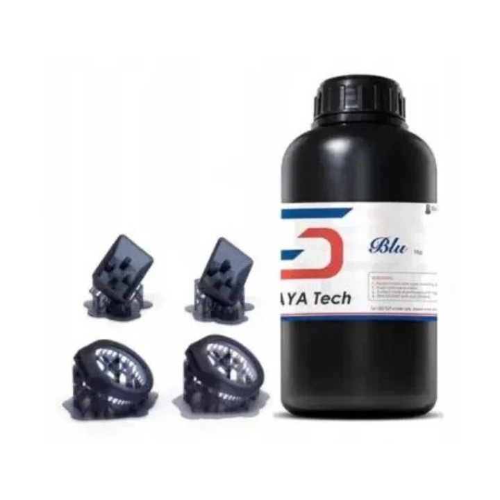 3D смола, Сирая, синьо-обсидианово черно, 1 кг, тежка