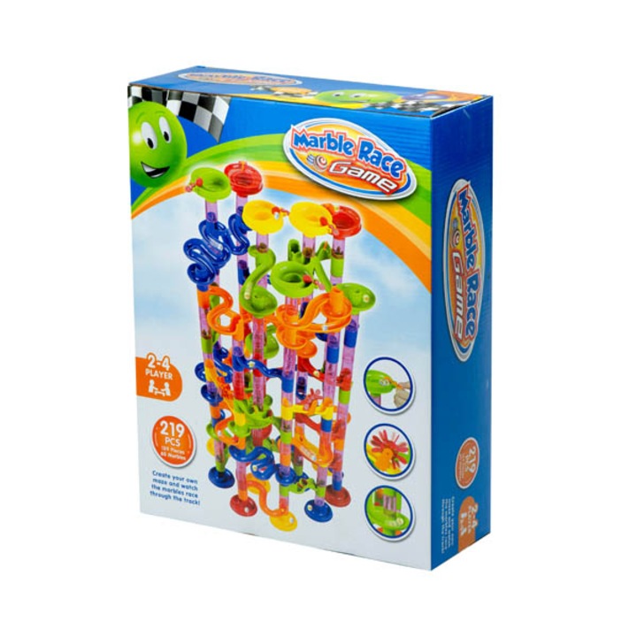 Комплект играчка Palmonix, С с топки Marble Game, 219 Елемента, Многоцветен