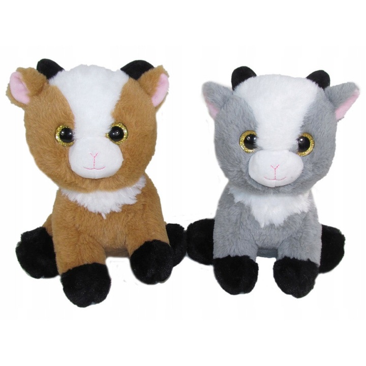 Jucarie de plus, Sun-Day, capra, 30x25cm, pentru copii peste 3 ani