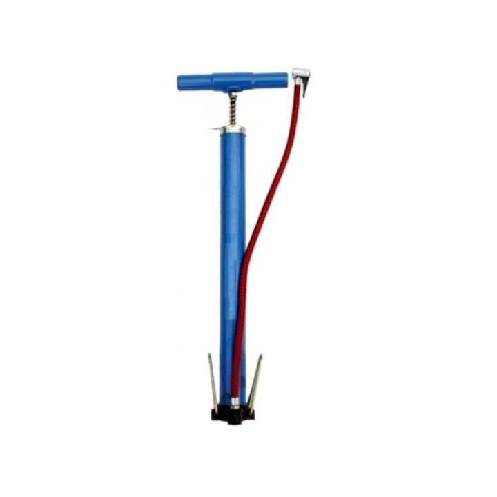 Pompa de bicicleta cu maner metalic – rezistenta, compatibila Presta si Schrader