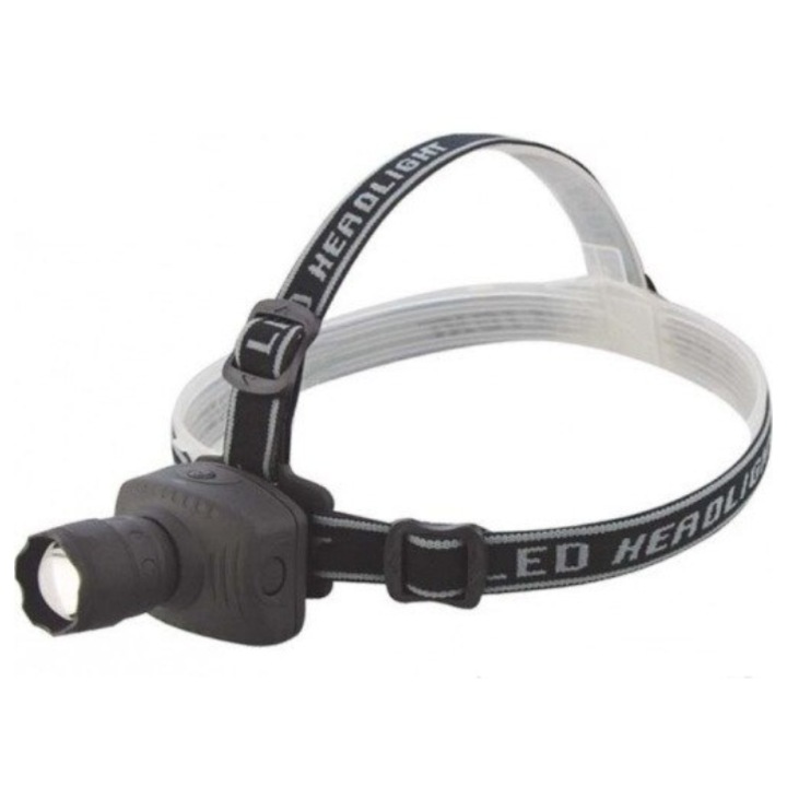 Lanterna frontala cu LED 3W si zoom BL 6611