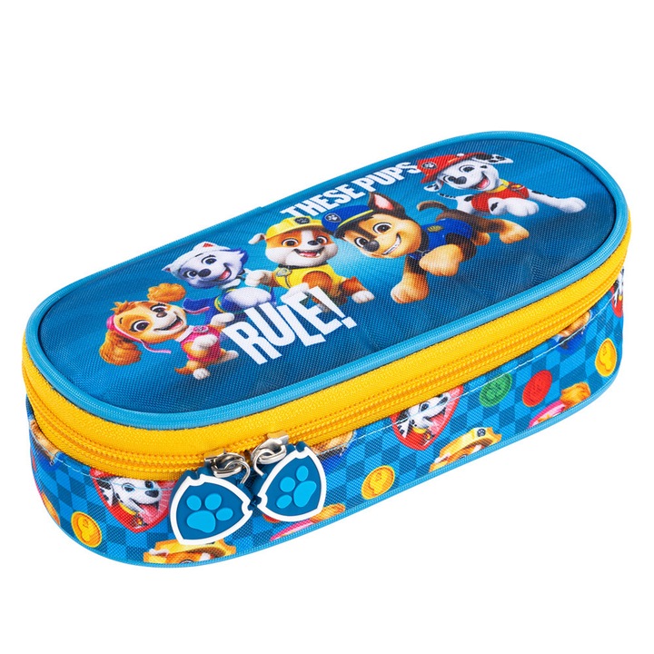 Penar Rigid St.Majewski PC01 cu Clapeta Interioara, Paw Patrol, 23x9,5x6cm