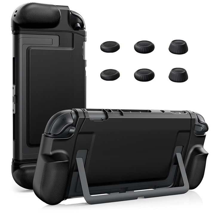 Защитен калъф за конзола Nintendo Switch 2 и Joycon, с 6 Thumb grip, дръжки за палци, ергономичен дизайн, подобрен захват за игри, противоплъзгащ, KINGTRONG®