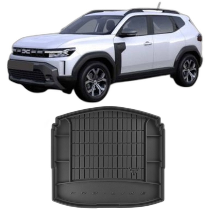 Tavita Auto Portbagaj Dacia Duster III Lpg din 06.2024 - Prezent, Caroserie Suv, Portbagaj Inferior, protectie portbagaj, compatibil cu Dacia Duster III Lpg, Proline