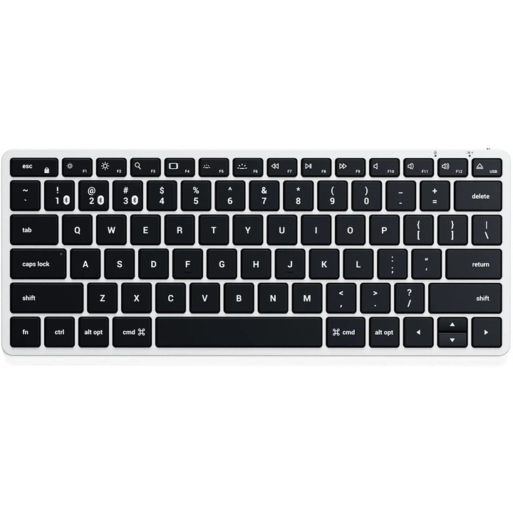Безжична клавиатура SATECHI Slim X1, Сребрист, Bluetooth
