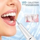 Aparat eliminare tartru si curatarea dintilor ultrasonic, Suness, 5 Moduri de Lucru pentru Detartraj, 4 capete de schimb,2,8 milioane de vibratii pe minut, antibacterian si rezistent la rugina, Include iluminare auxiliara, Incarcare USB, Alb