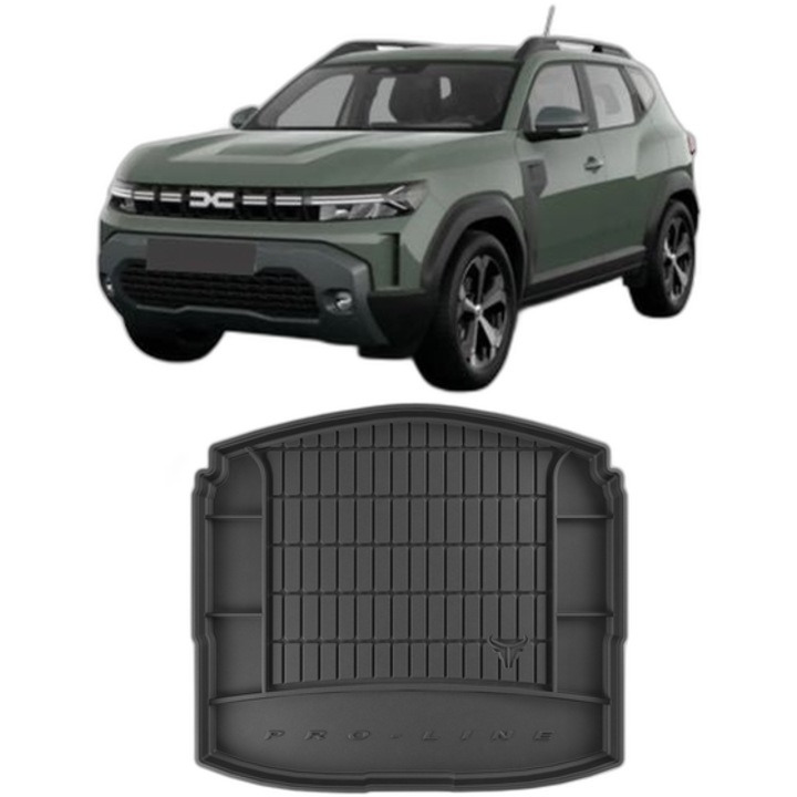 Tavita Auto Portbagaj Dacia Duster III Mhev din 06.2024 - Prezent, Caroserie Suv, Portbagaj Inferior, protectie portbagaj, compatibil cu Dacia Duster III Mhev, Proline