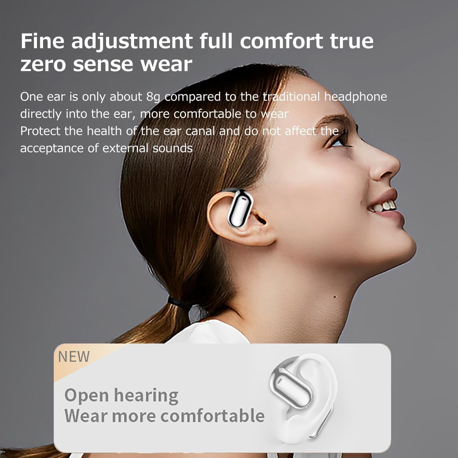 Casti Ai Casti Bluetooth cu Traducator AI in Timp Real, 144 Limbi, Ecran Tactil ...