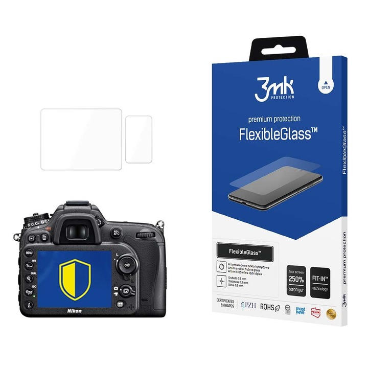 Folie de protectie, 3MK, Nikon D7100, Transparent