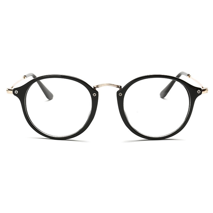 Рамки за очила, Axroad Mall, Защитни очила за компютър, Екран за телефон, ТВ, гейминг, Против синя светлина, Антирефлексни, Без диоптри, Тест за филтър на синя светлина, Метал/PC, 147*118*45 мм, Черни