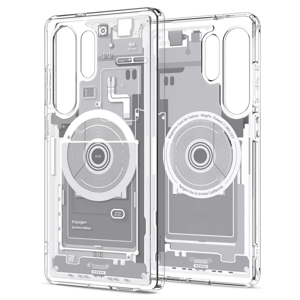 Husa pentru Samsung Galaxy S25 Ultra - Spigen Ultra Hybrid Zero One MagSafe - White