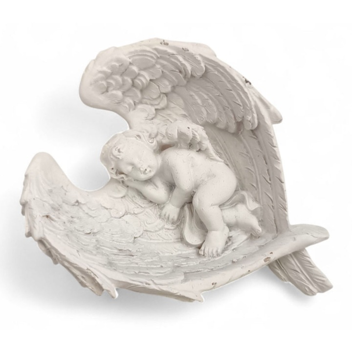 Decoratiune inger culcat Jurapark, 9×7 cm