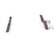 Set placute frana Spate Volkswagen PASSAT B5.5 Variant (3B6) 1.9 TDI din 2000-2005, KW 74 CP 101 CMC 1896, Auto, Bosch, 4 Stickere auto cu Volkswagen