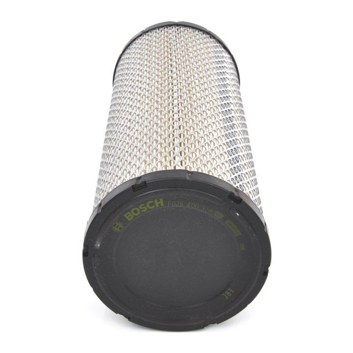 Bosch légszűrő, 126x82x311mm, New Holland építőipari gépekhez, autóalkatrész készlet