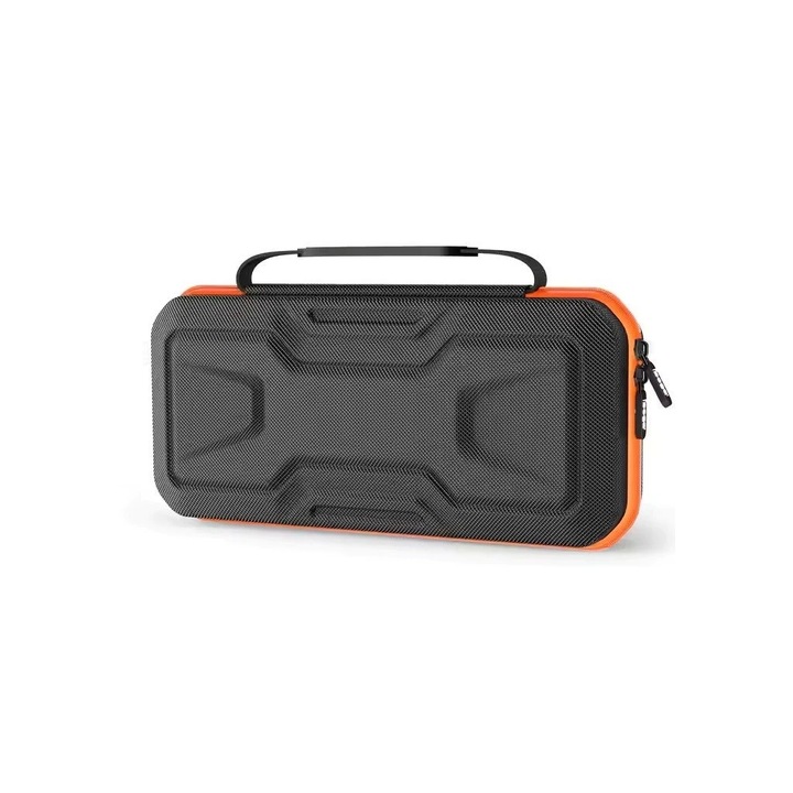 Husa rigida IPEGA pentru Nintendo Switch 2, protectie excelenta, compartiment pentru 8 jocuri, neagra