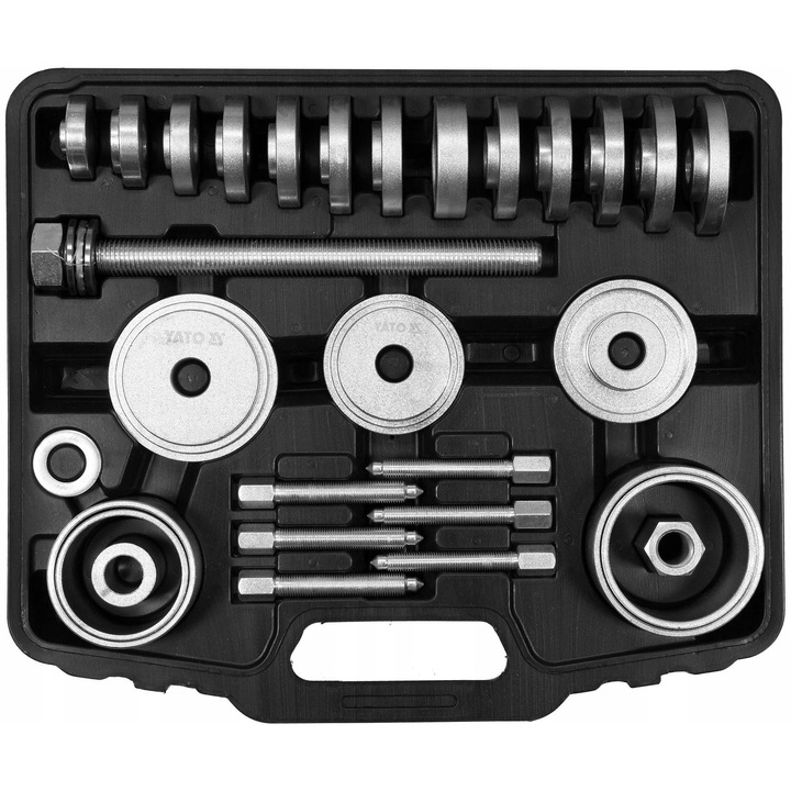 Set unelte Yato YT-25412, 31 piese, pentru rulmenti si mansoane, 38mm, otel carbon