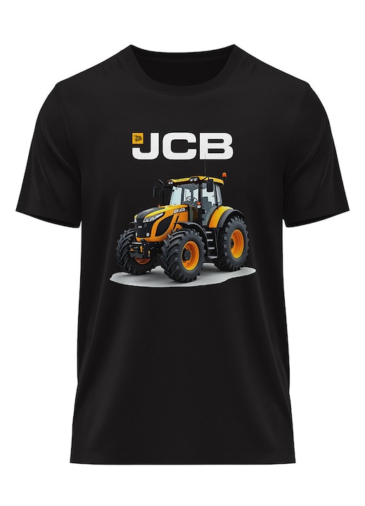 Jcb 100.18 férfi póló, rövid ujjú, többszínű