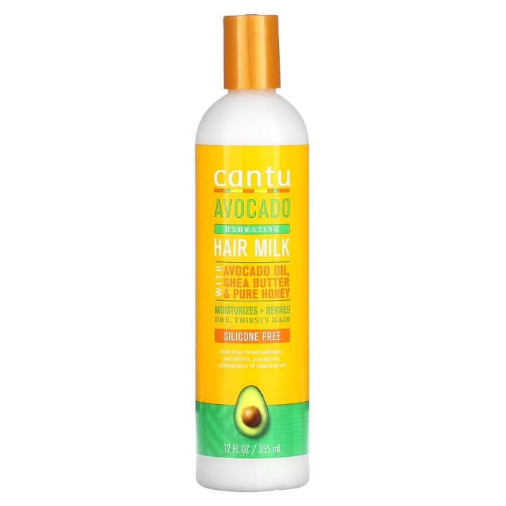 Cantu, Lapte hidratant pentru par cu avocado, 355 ml