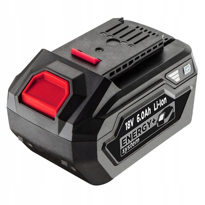 Acumulator GRAPHITE Energy+ 18V, Li-Ion 6.0Ah, 9.5x9.5x13.7cm