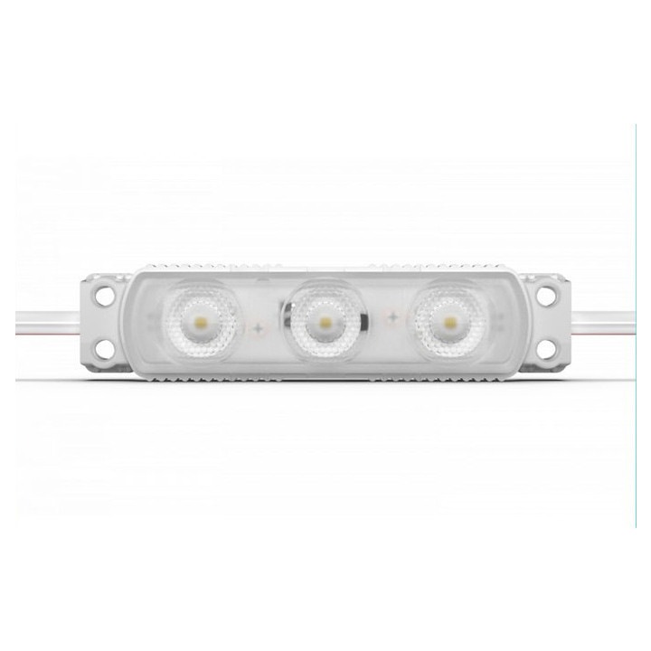 Set 50 Module LED Midi Silver 3 lentile, 6.500K, 1.50W