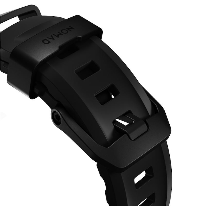 Каишка Nomad Rocky Point съвместима с Apple Watch 46/49 мм, Черна