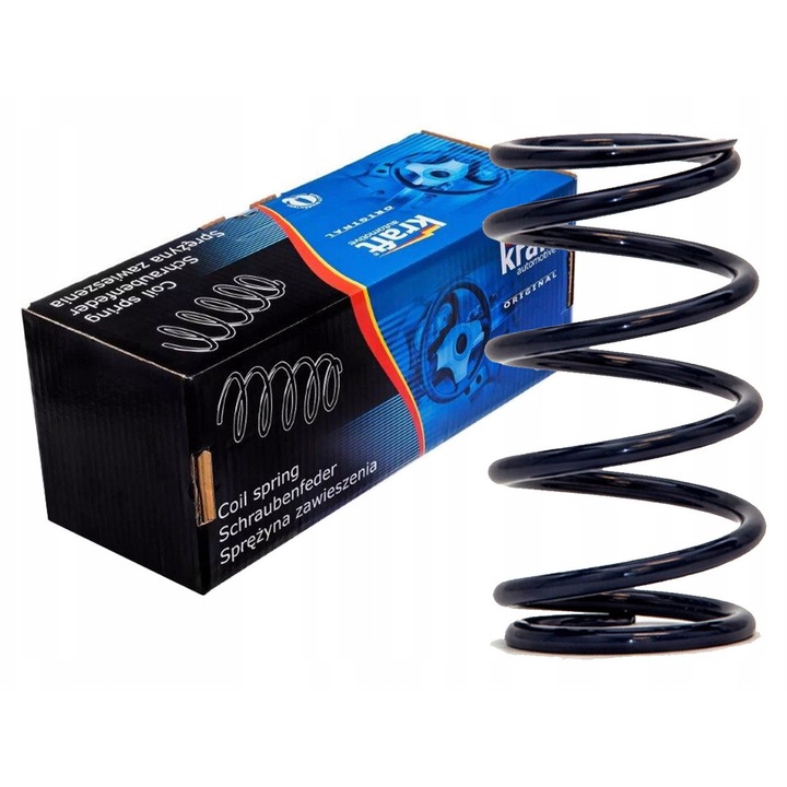 Arc suspensie spate, Kraft, VW Passat, 12,5mm grosime, 118mm diametru, 353mm lungime, 2,3kg