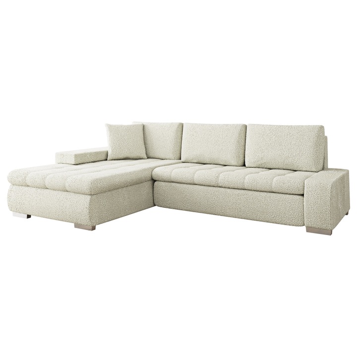 Coltar rabatabil Herkules Premium, MIRJAN 24, bej deschis, 213x302x80 cm