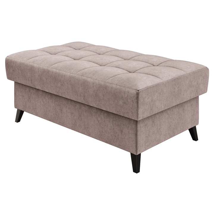 Taburet Elsie, MIRJAN 24, roz deschis, 67x106x44 cm