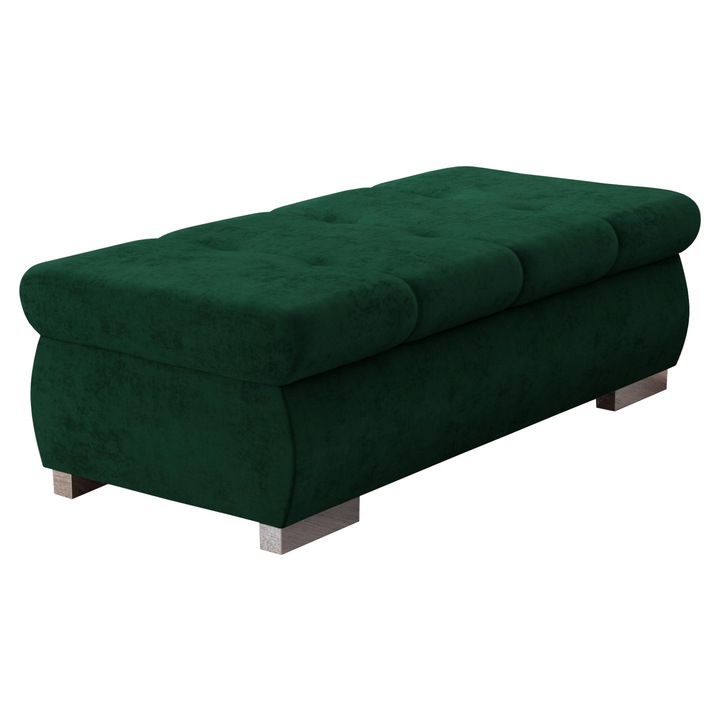 Taburet mare Herkules, MIRJAN 24, verde, 120x60x39 cm