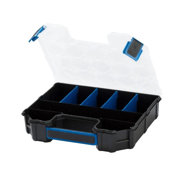 Cutie plastic Dexter, cu organizator, 284 x 243 x 60 mm