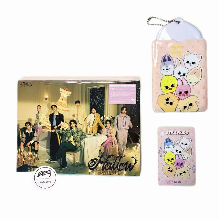 Mini Album Stray Kids - Hollow (Editie Limitata B) + Photo Book 32P, ZINE 20P, Card Foto B, ID Foto B, Sticker
