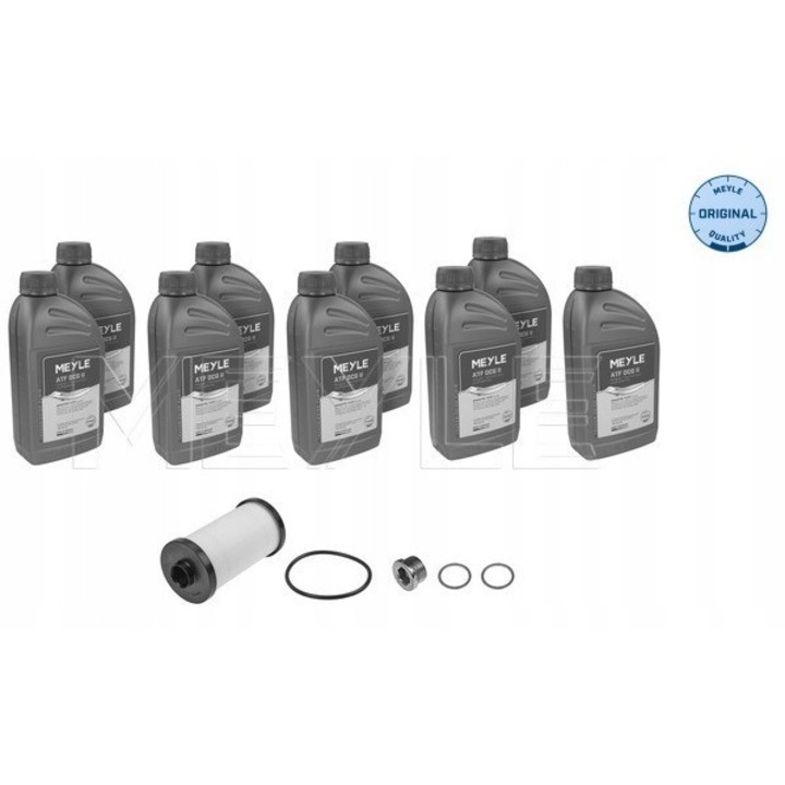 Alkatrészkészlet, Meyle, automata váltó olajcsere, hidraulika szűrő tömítéssel, olajjal