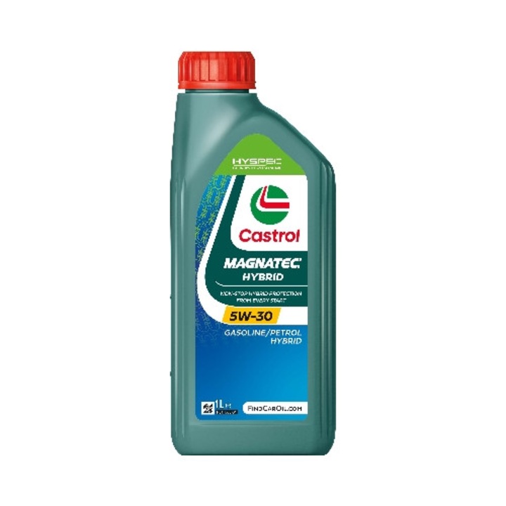 Ulei motor Castrol Magnatec HYBRID 5W30 5L (5x1L), protectie avansata, pentru vehicule hibride