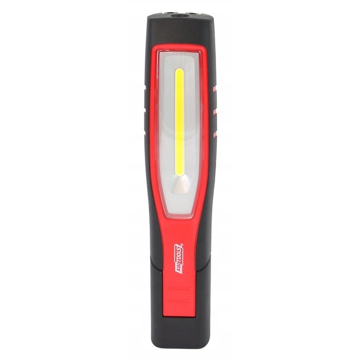 AwTools ALTO BLACK LINE munkalámpa, 10W COB LED, IP65, 260x53x39,3mm