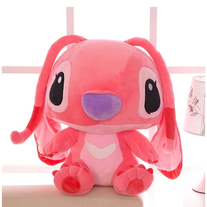 Jucarie de plus Angel 65cm – Dulceata Roz din Lumea Lilo & Stitch