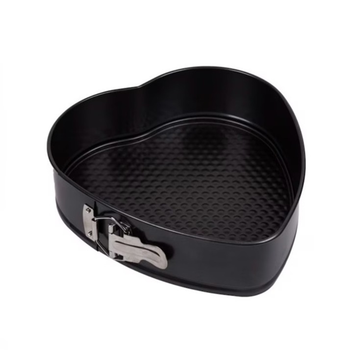 Tava de Copt Zanox® in Forma de Inima cu Pereti Detasabili 25.5x24x6.8cm