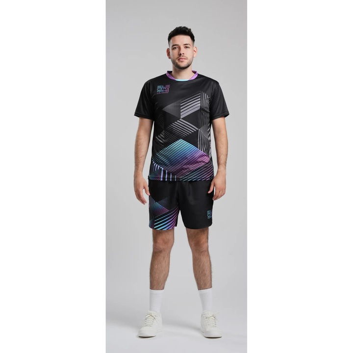 Tricou barbati ELECTRYPHY Physical, Negru