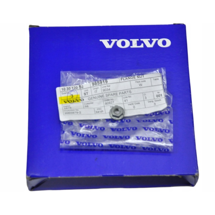 Eredeti anya M6 x 6mm, Volvo, 985919 OE