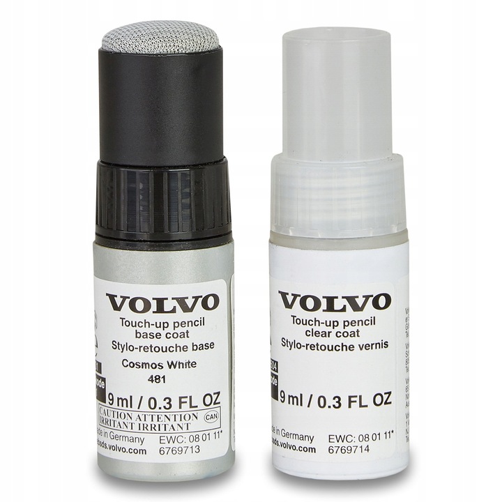 Autófesték, Volvo, zaprawa lakiernica, Cosmos White 481, 31265716 OE