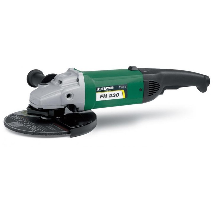 Polizor unghiular FH 230 de 2000 W cu cheie si aparatoare incluse marca Stayer