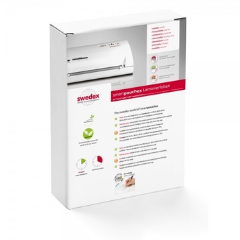 Folii laminare Swedex, 125 microni, top 100buc, A4 matt Folii laminare Swedex, 125 microni, top 100buc, A4 matt