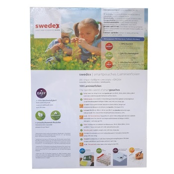 Folii laminare Swedex, 125 microni, top 100buc, A4 Folii laminare Swedex, 125 microni, top 100buc, A4